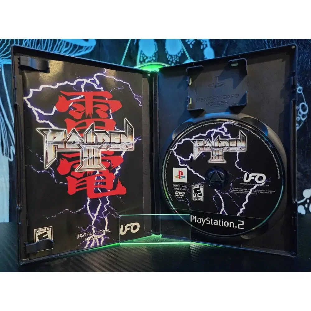 Sony PlayStation 2 UFO Raiden III The Legendary Shooter Returns 2007